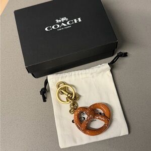 Coach Pretzel Bag Charm